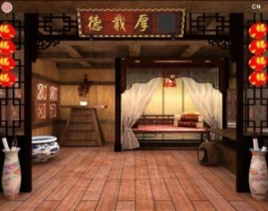 Chinese classical bedroom escape