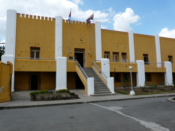 la caserne Moncada à Santiago de Cuba