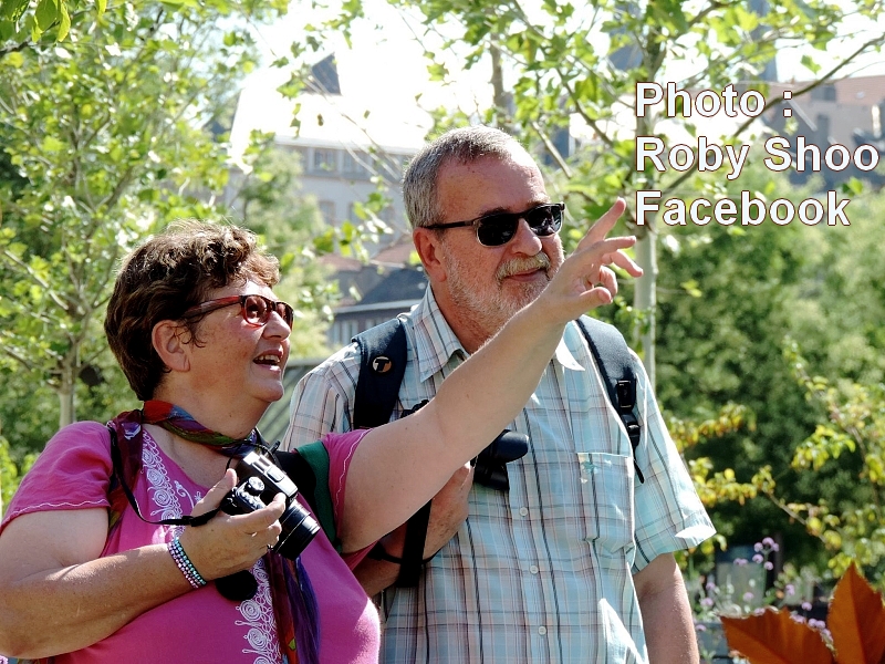 Metz / Le jardin éphémère 2015 de la place de la Comédie....