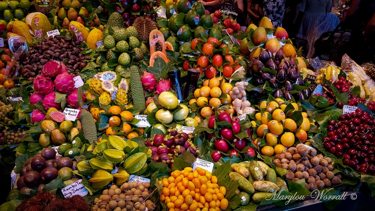 Barcelone : Marché de la Boqueria