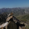 Du sommet du pic de Peyrelue (2441 m), Collarada, Ip, Anayet, Aspe et Visaurin