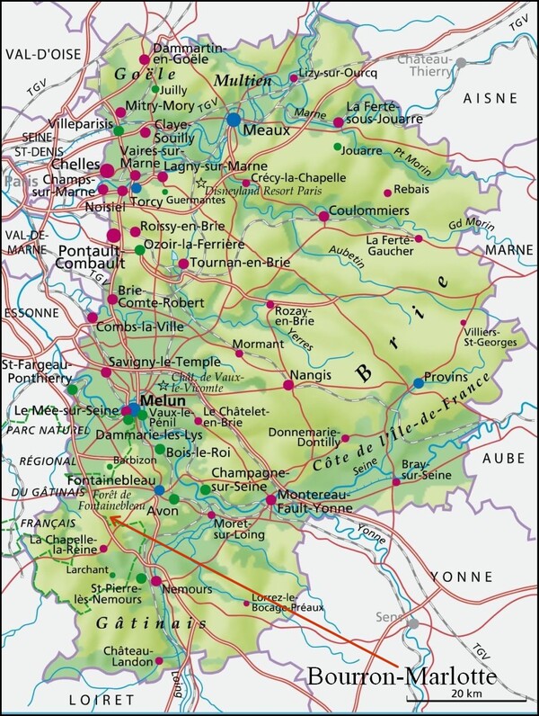 Bourron-Marlotte  (Seine-et-Marne)