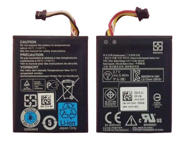 Batterij DELL H730P - 1.8WH/500MAH