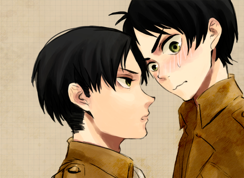 Rivaille x Eren