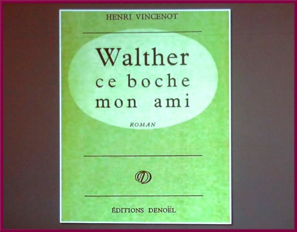 Michel Huvet a évoqué son ami  Henri Vincenot, "passeur d'art", pour les Amis d' Aignay et des alentours...