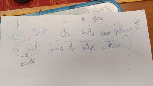 production d'écrit: les brouillons de J K Rowling