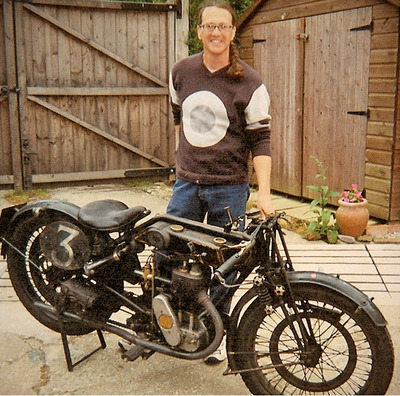 Paul d'O. dandy motocyliste
