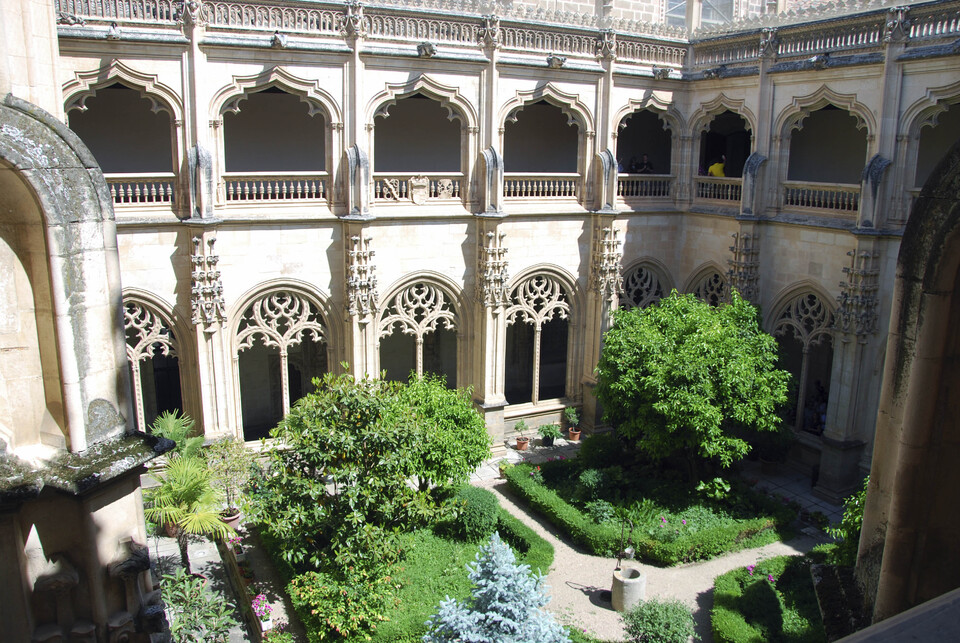 Castilla - Toledo - Le monastère San Juan de los Reyes - Le cloitre