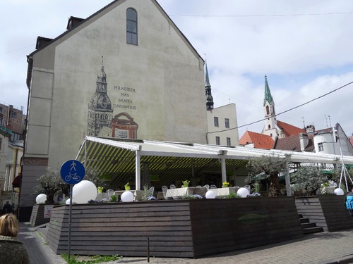 Riga: flânerie avec escargots (photos)