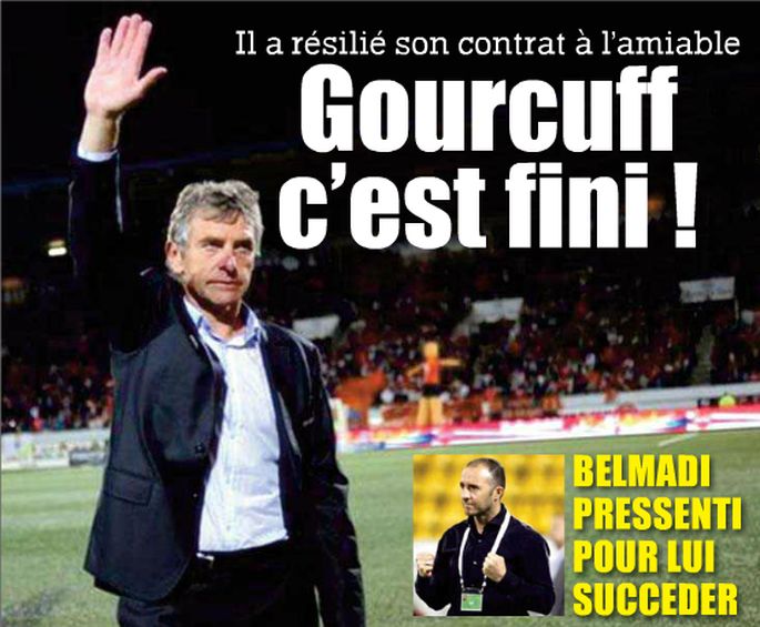 1 Avril 2016 fin de mission pour Gourcuff