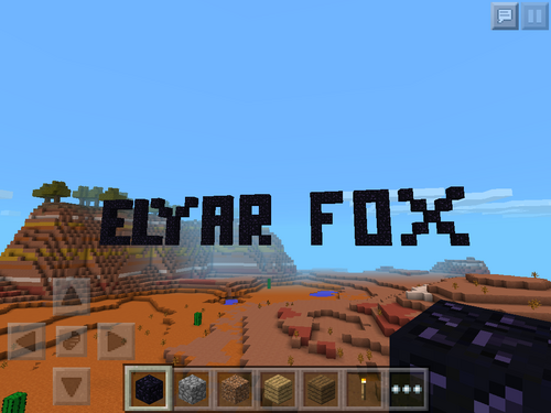 Elyar Fox en MineCraft