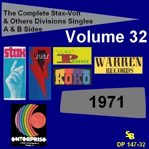 " The Complete Stax-Volt Singles A & B Sides Vol. 32 Stax & Volt Records & Others Divisions " SB Records DP 147-32 [ FR ] 2020