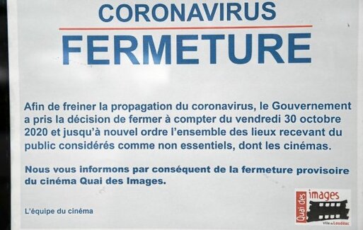 Fermeture des cinémas