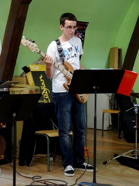 Audition 2013 de guitares électriques, à l'Ecole Municipale de Musique de Châtillon sur Seine