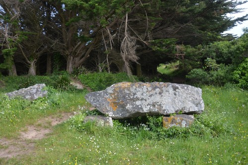 Finistère -dolmen à Kerdreux