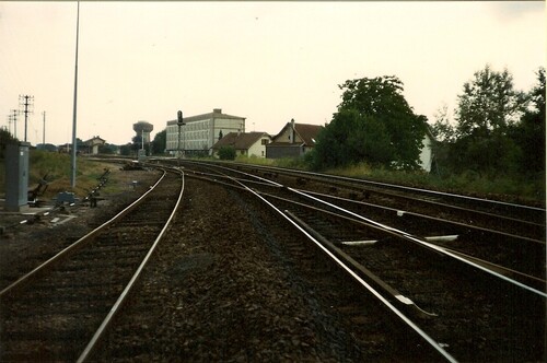 La gare en 1980