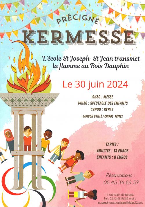 kermesse de l'école dimanche 30 juin