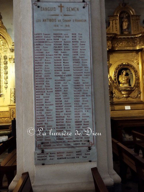 Antibes, la cathédrale Notre-Dame de l'Immaculée Conception