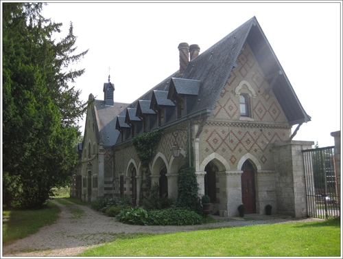 A l'abbaye de Jumièges