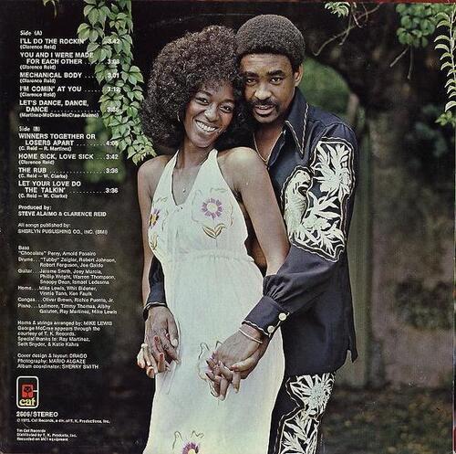 George & Gwen McCrae : Album " Together " Cat Records LP-2606 [ US ]