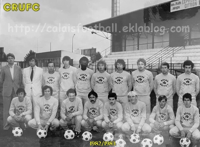 Photo   :    CRUFC  -A       Saison 1982/1983