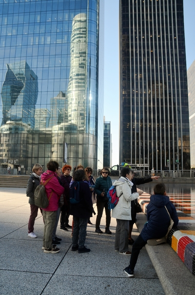 ☻ Visite de l'Esplanade de la Défense avec Générations 13