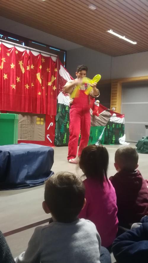Spectacle Noël en maternelle