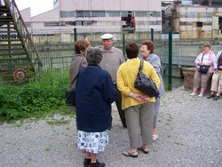 visite de l'ascenseur a bateaux des fontinettes le 1.06.2012