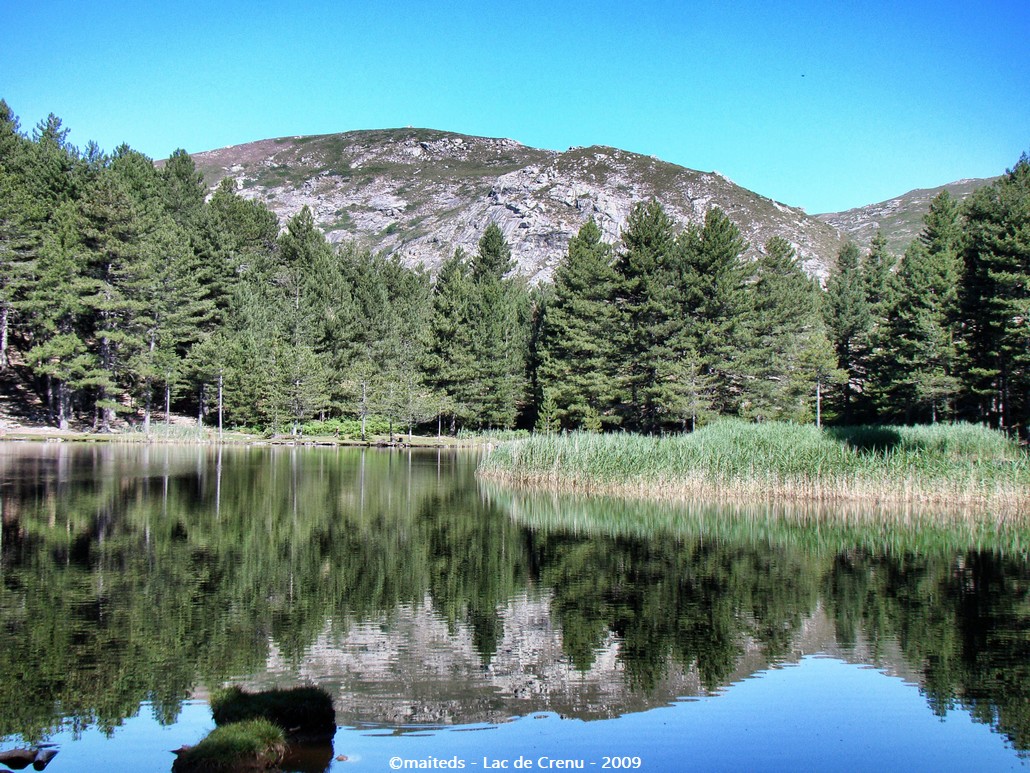 En route pour le lac de Crenu - Corse