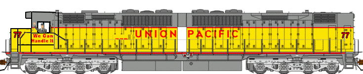 EMD DD35 Union Pacific N° 77