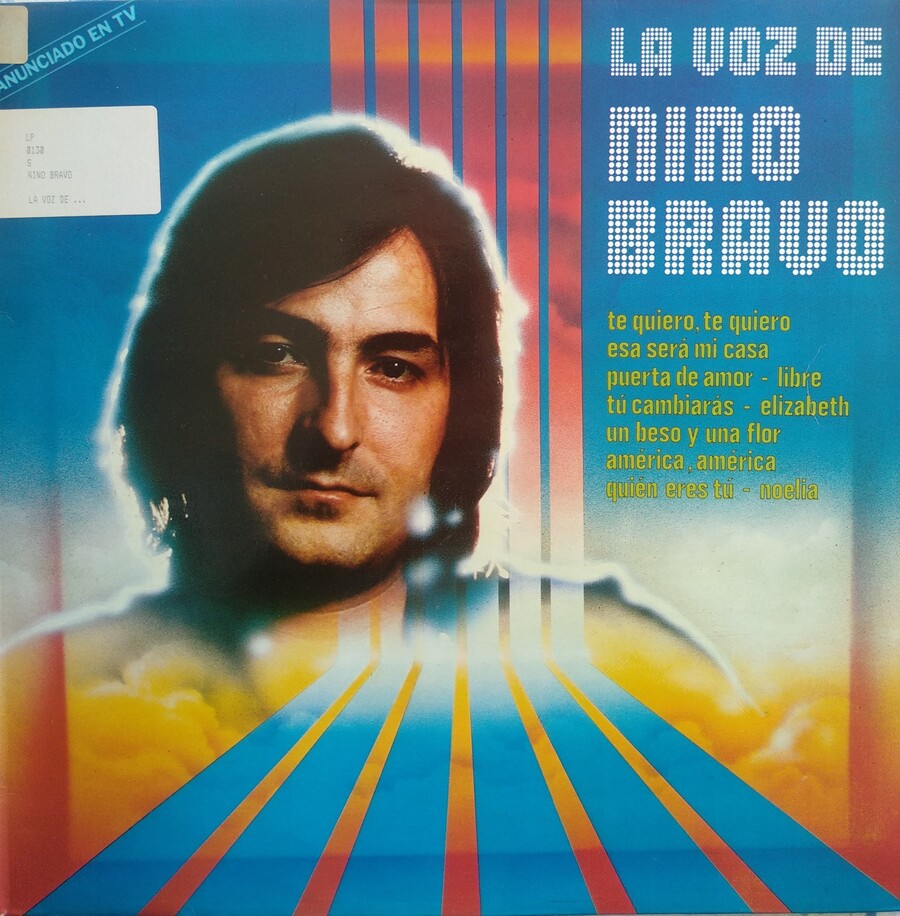 NINO BRAVO - LA VOZ DE NINO BRAVO (SELLO POLYDOR . . . . . ) LP 1980