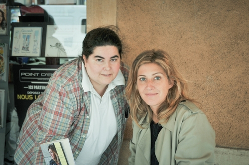 Signature Amanda Sthers à la librairie de Caussade (82)