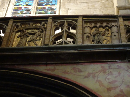 La danse macabre de la basilique de Cherbourg