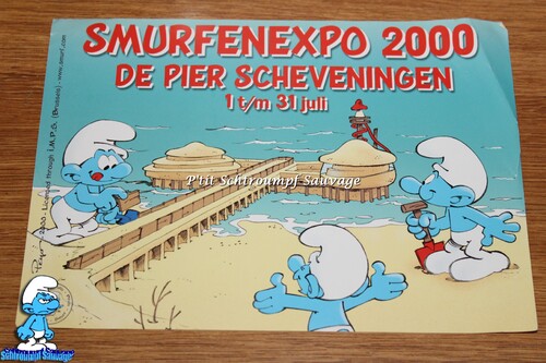 Flyer Schtroumpf SMURFENEXPO 2000