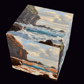 Dessin et peinture - vidéo 3102 : Comment peindre la lumière à travers les vagues ? - huile ou acrylique.