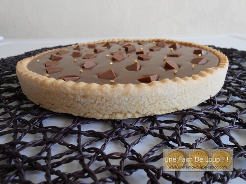 Ma tarte Xtra pralinoise 