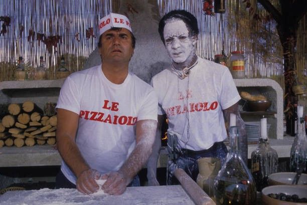 Aldo Maccione - Pizzaiolo et Mozzarel&#39; en 1985