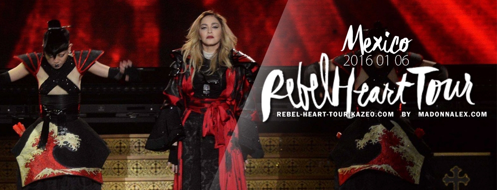 Madonna Rebel Heart Tour Mexico 1