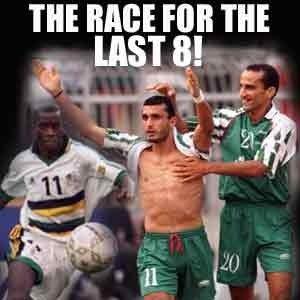 31.1.2000 à Kumasi CAN 2000 Algérie-Afrique du Sud 1-1 a Kumasi en match de poule de la