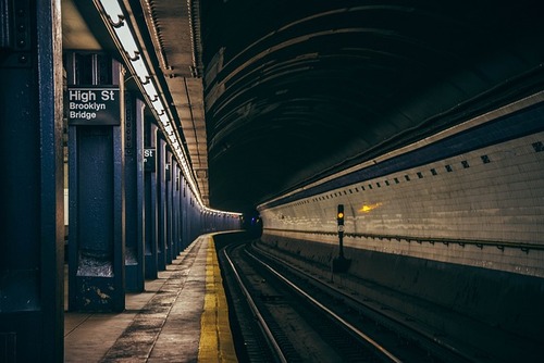 Une station de métro