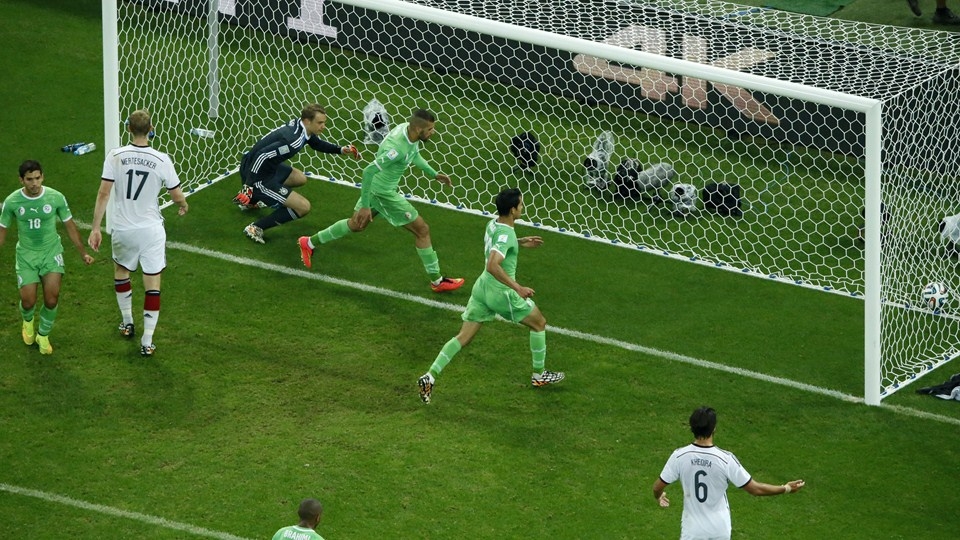 Lundi 30.6.2014 à Porto Alegre Allemagne-EN 2-1 après prolongations