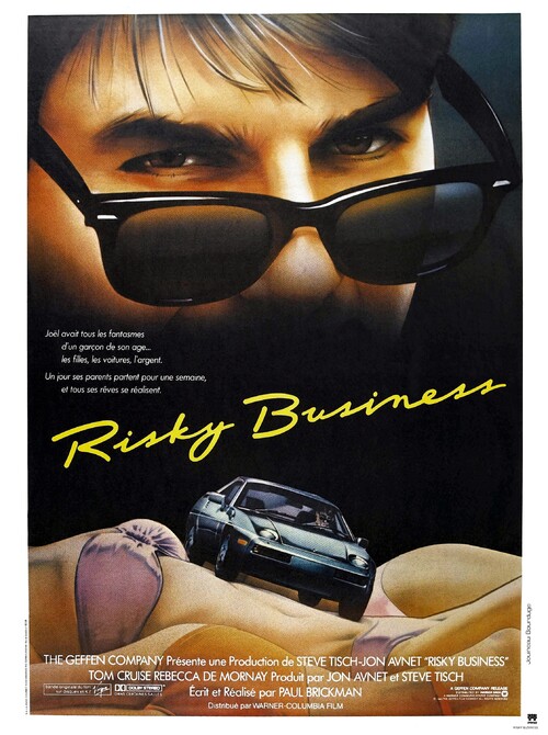 RISKY BUSINESS - TOM CRUISE BOX OFFICE 1984