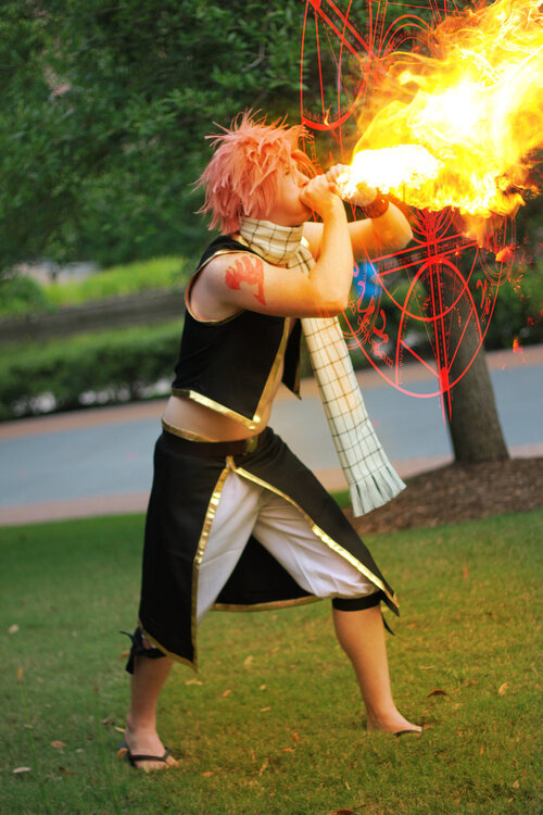 Cosplay Fairy Tail [Erza Scarlet & Natsu Dragneel]