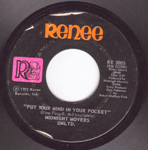1972 : Single SP Renee Records RE 3005 [ US ]