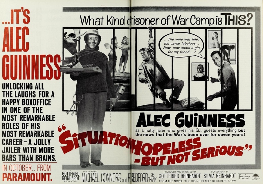 SITUATION HOPELESS - BUT NOT SERIOUS BOX OFFICE USA 1965