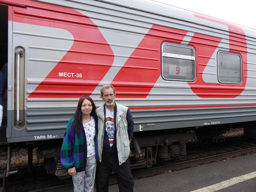 Voyage Transsibérien 2017, le 15/07, 8ème jour,  Novossibirsk, à bord du train