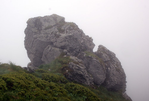 la Banne d'Ordanches .Lac de Guéry.10.06.2019.Brouillard et pluie....17 kms