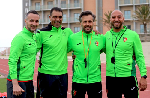 Patrice Beaumelle et son Staff le Bon Choix de Hadj Redjem