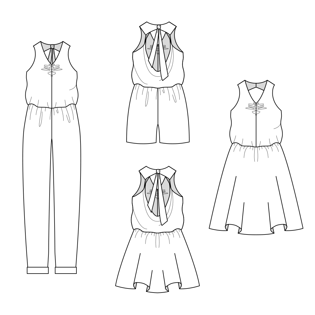 Twist Strap Outfit