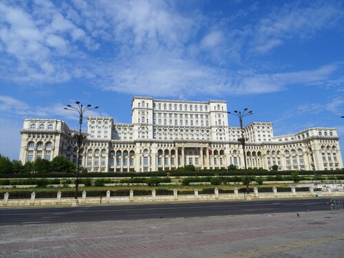 Le Palais du Parlement (ex Maison du Peuple) à Bucarest (photos)